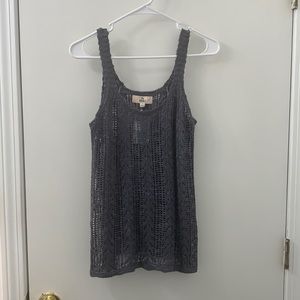 Knitted tank